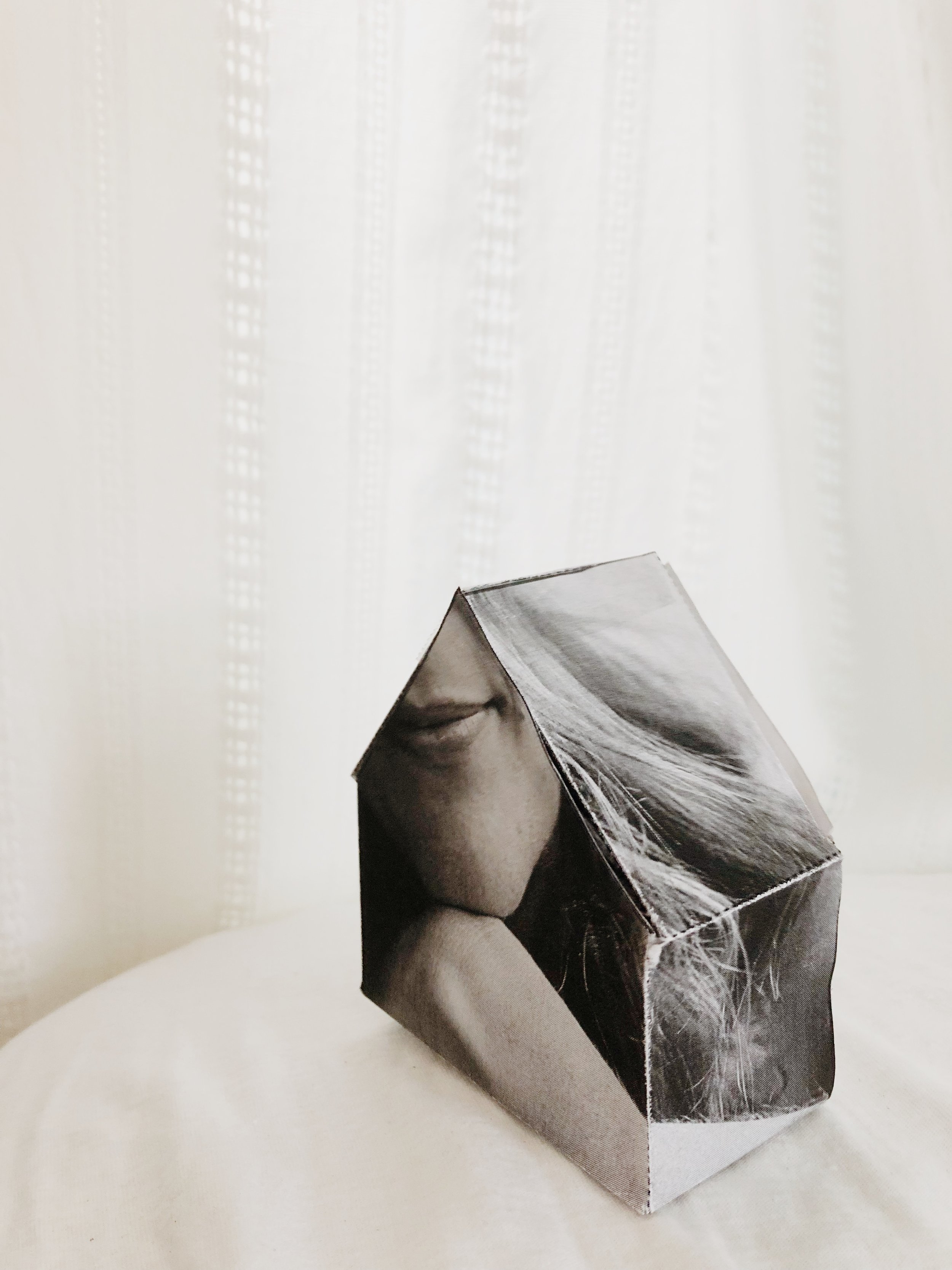 “I am my home” Paper house - SOLD