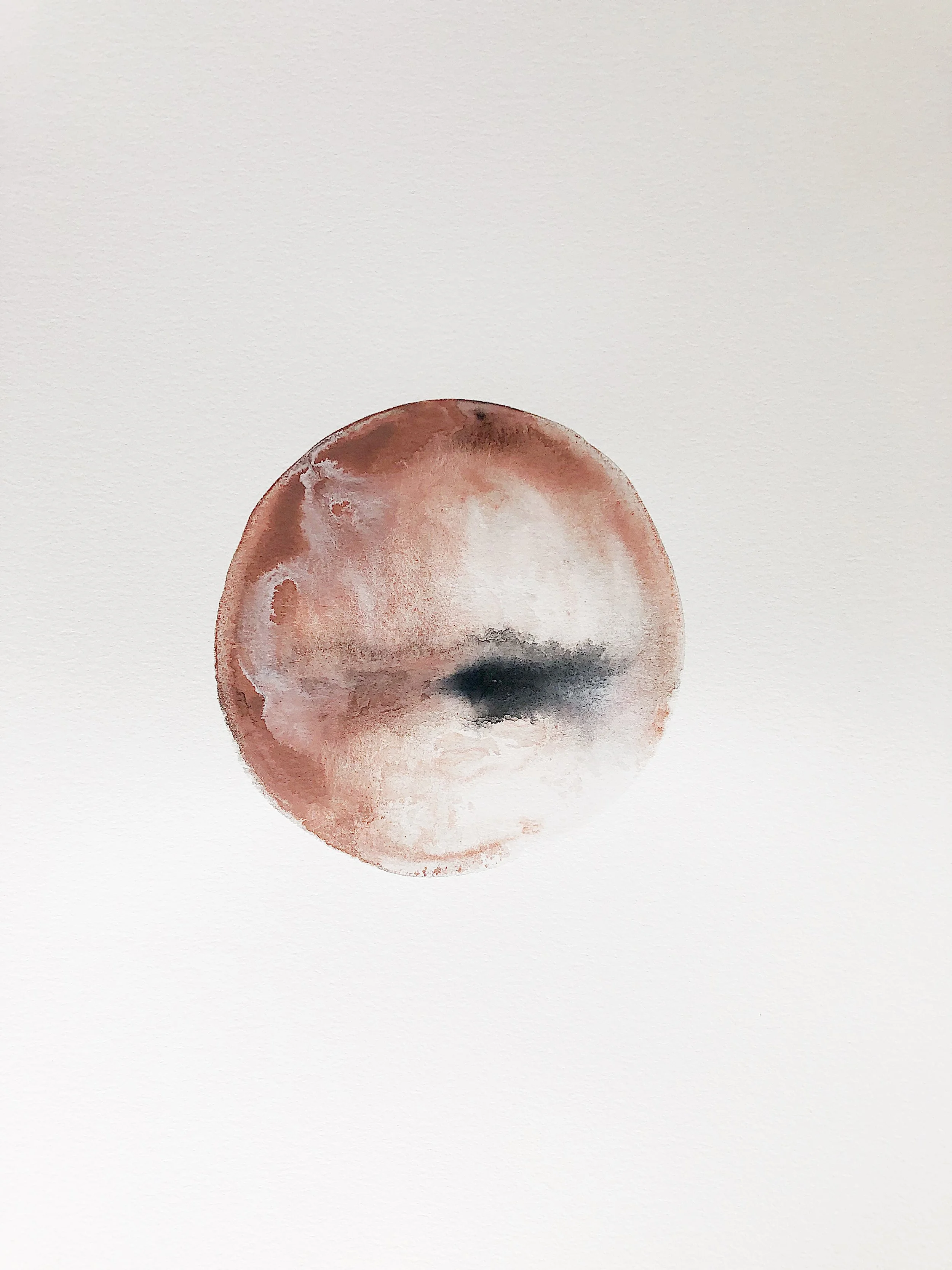 “Trinity I” 11x15 Acrylic Gouache - $165 (email for availability)