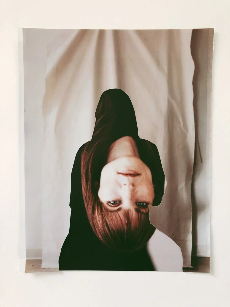 Paper collage - SOLD