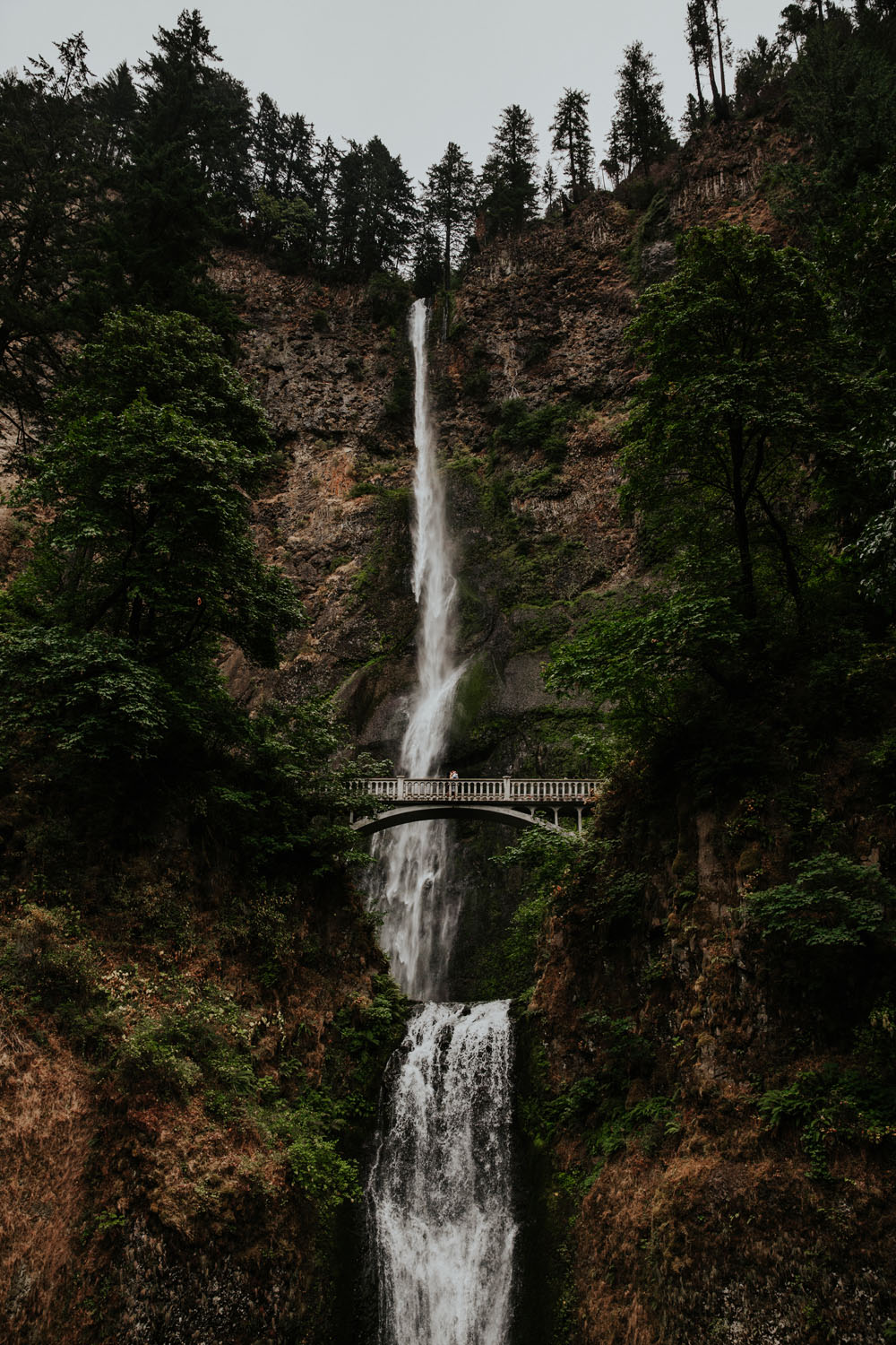 Waterfall Engagement Session Oregon Atalie Ann Photo