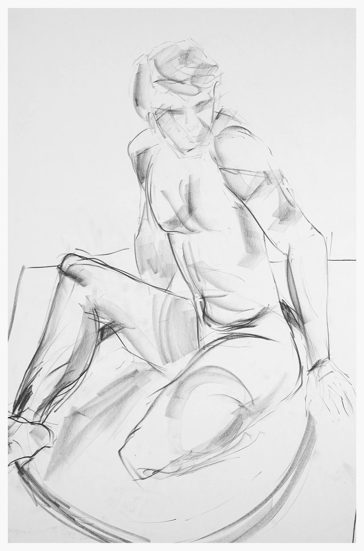 Male Figure Quick Sketch Series #1