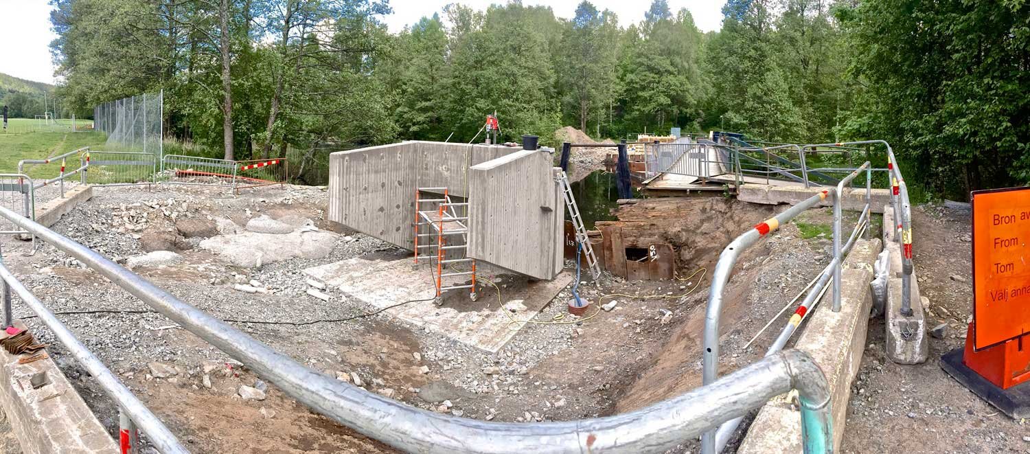 Bro över viskan - Saltemad