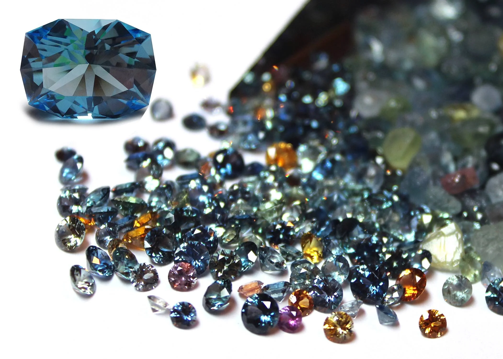 Montana Sapphires, courtesy of Americut Gems