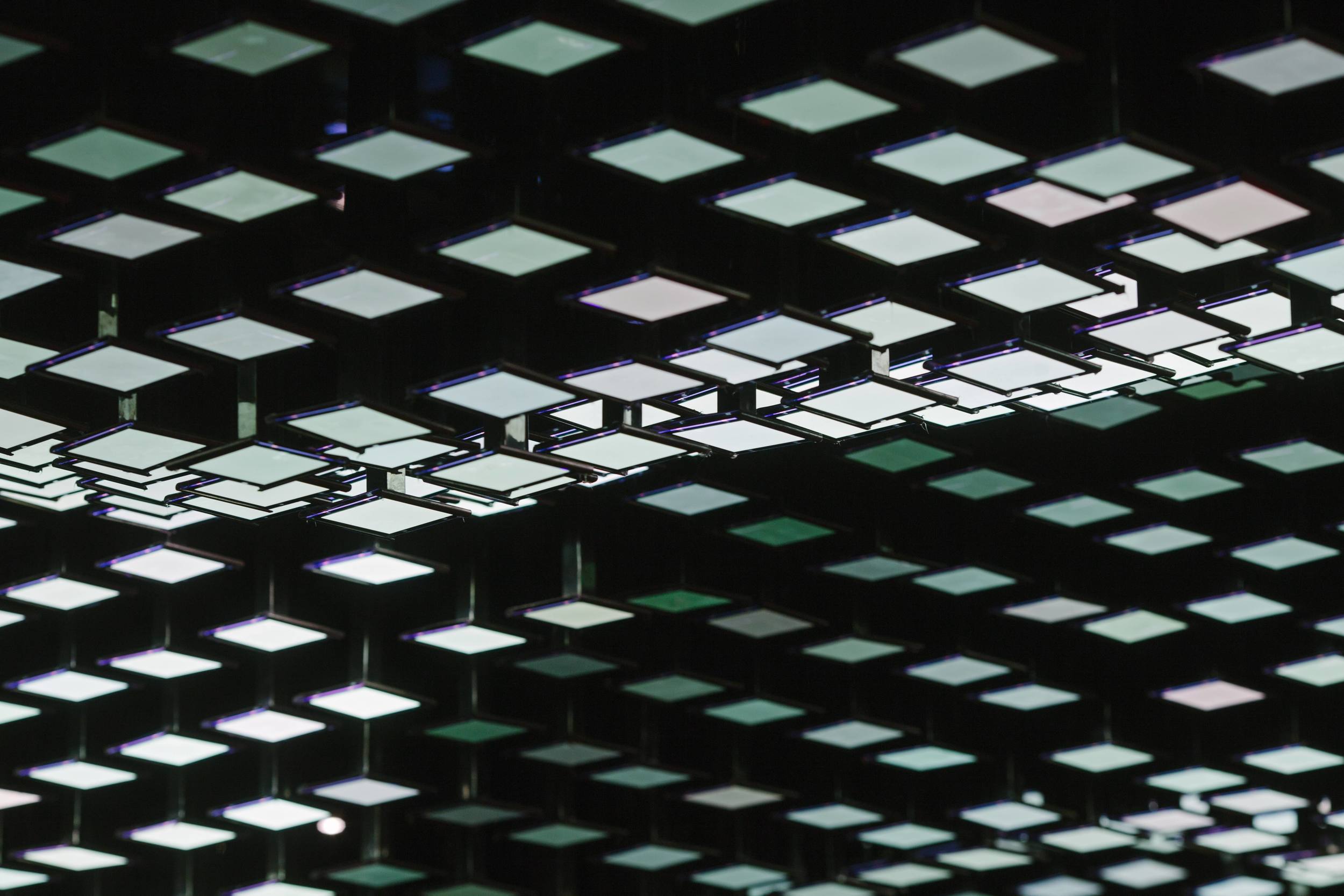 Interactive oled ceiling 