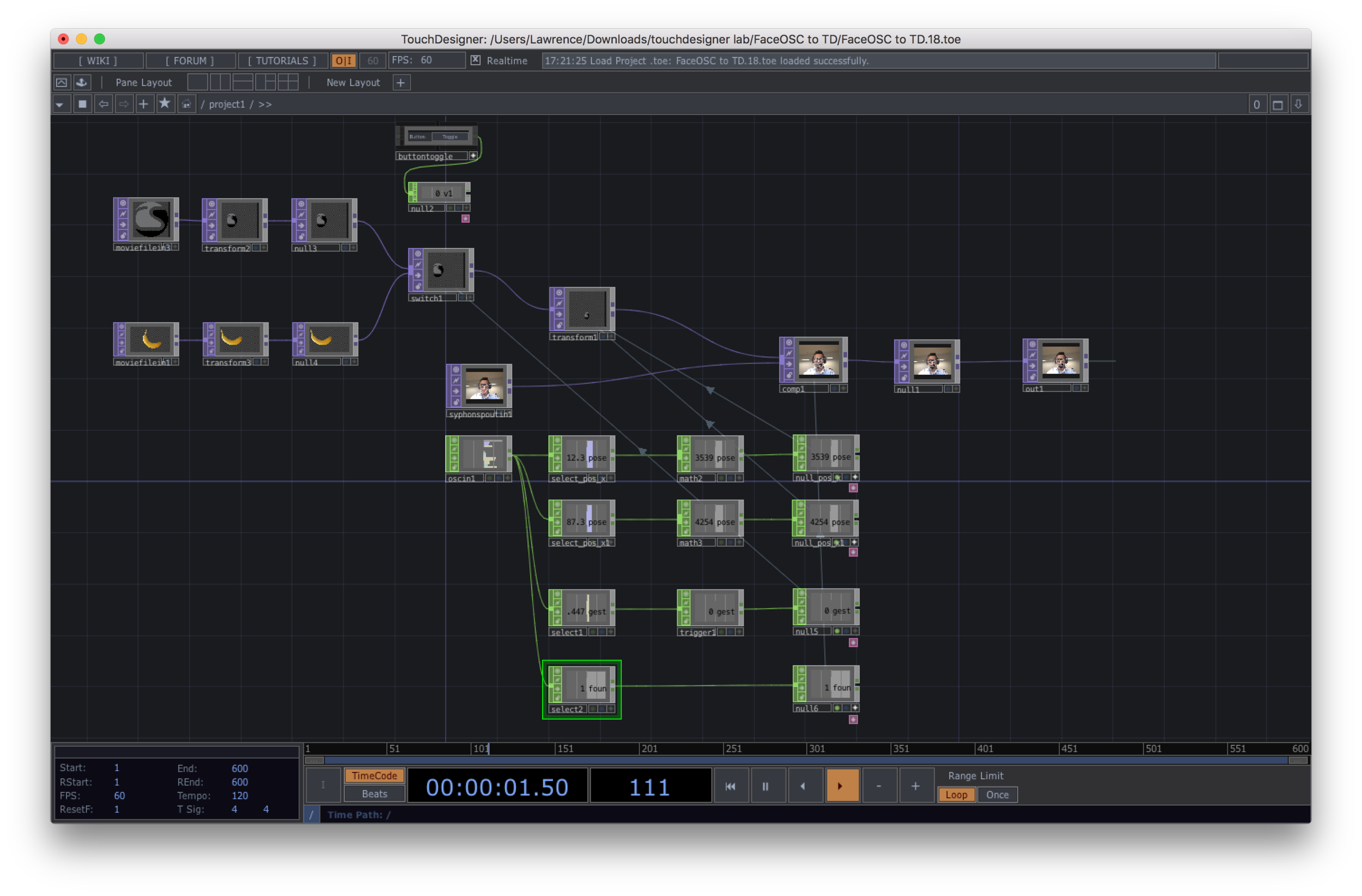 touchdesigner — Contrast Studio — Experiments