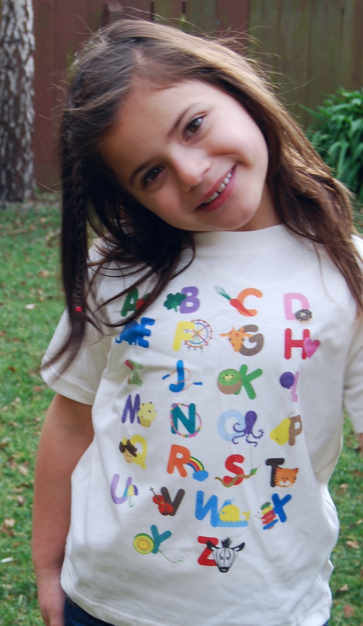 Alphabet t shirt