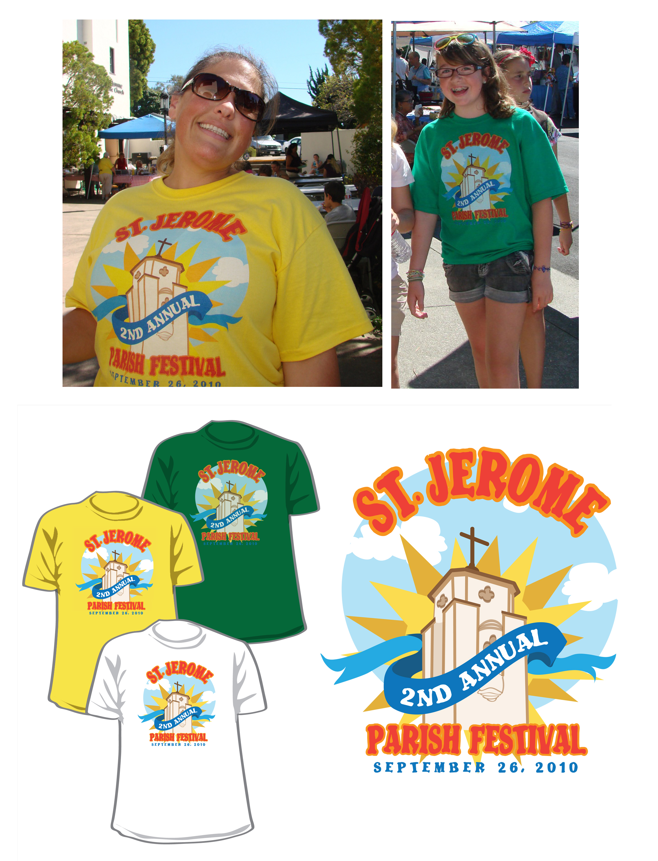 St. Jerome tshirt design