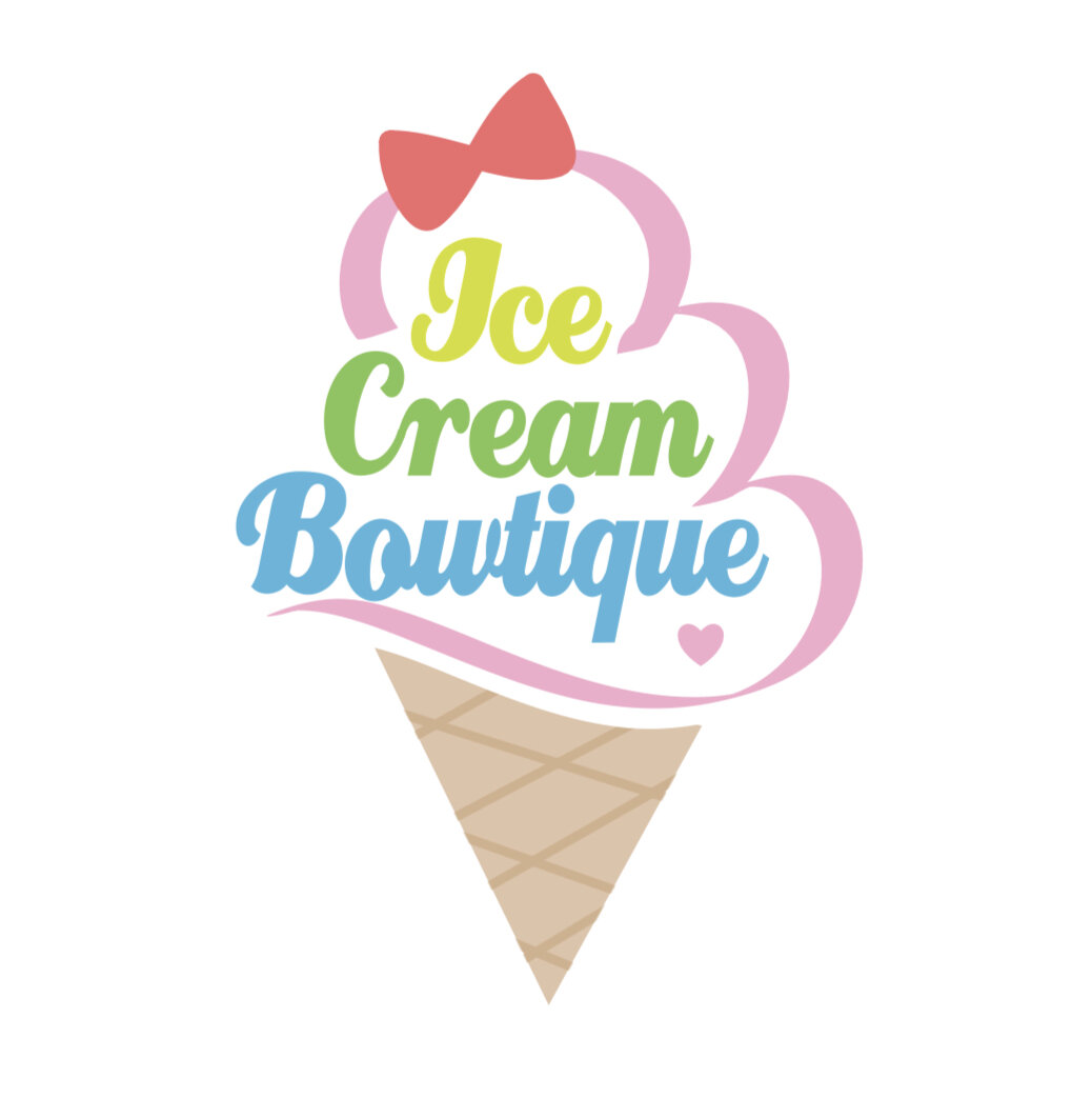 Logo design for Ice Cream Boutique - an Etsy shop