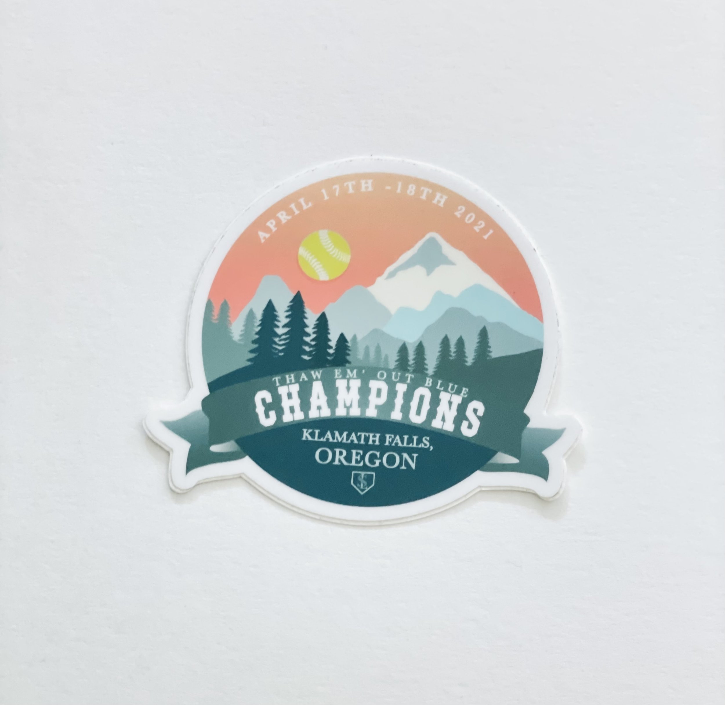 Championship sticker design - Legacy Sports