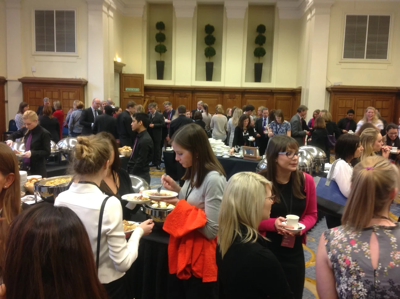 Networking at the ABF Women’s Business Education Forum, December 2014
