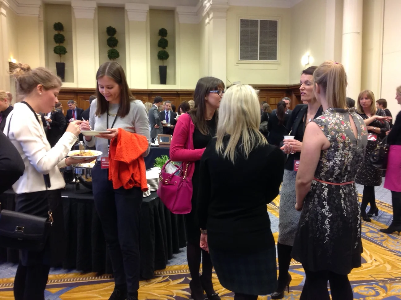 Networking at the ABF Women’s Business Education Forum, December 2014
