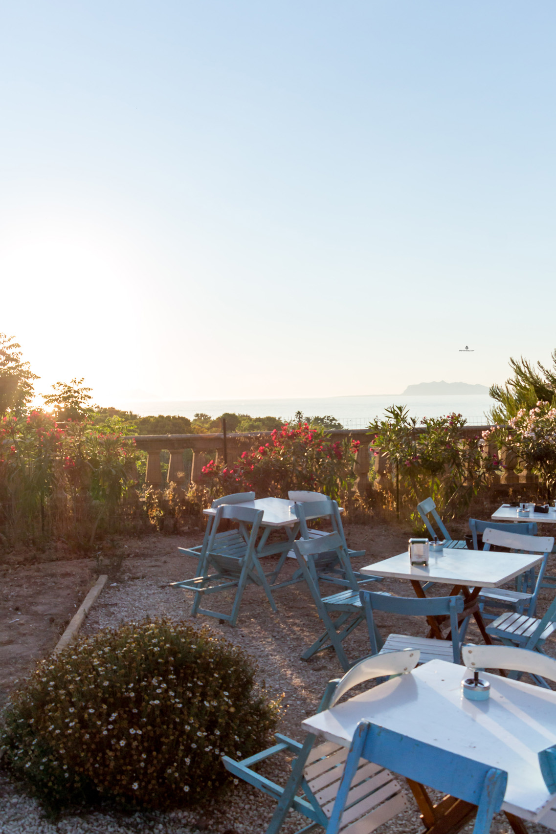 Marsala, views from Villa Cavalotti park