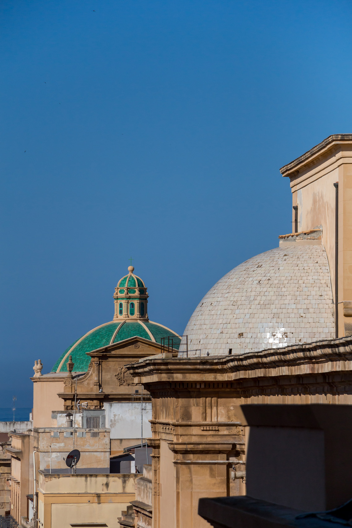 Roofs of Marsala, Sicily