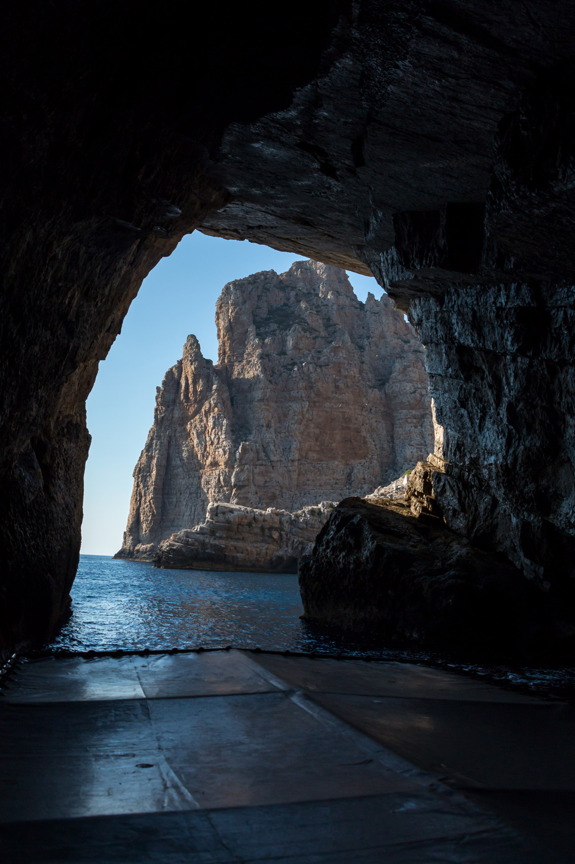 Marettimo island, Grotta Bombarda
