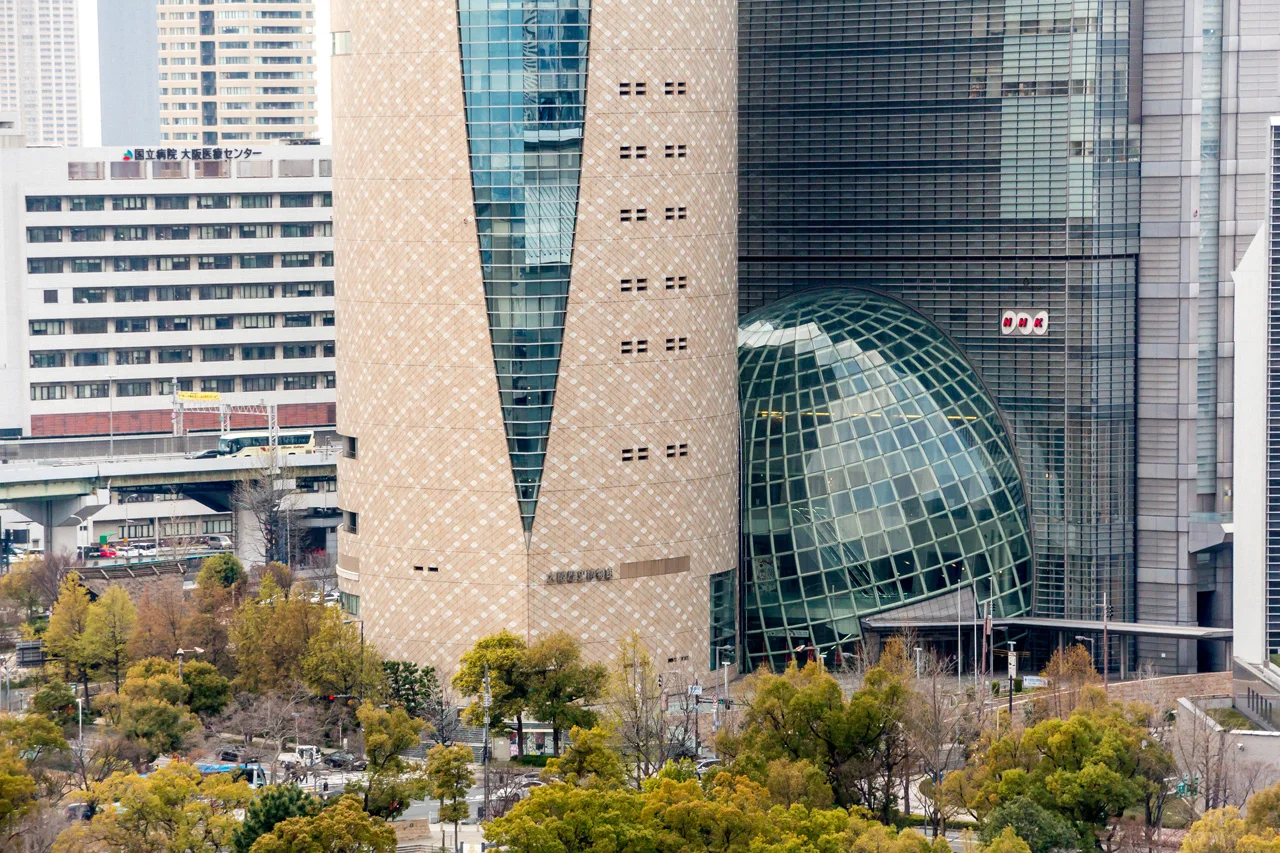 View-from-Osaka-castle