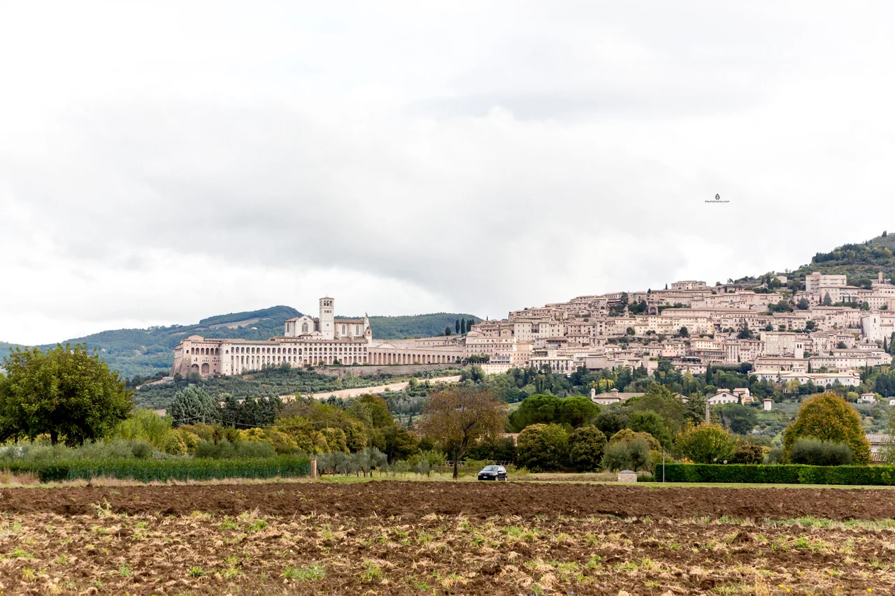 View of Assisi, Italy