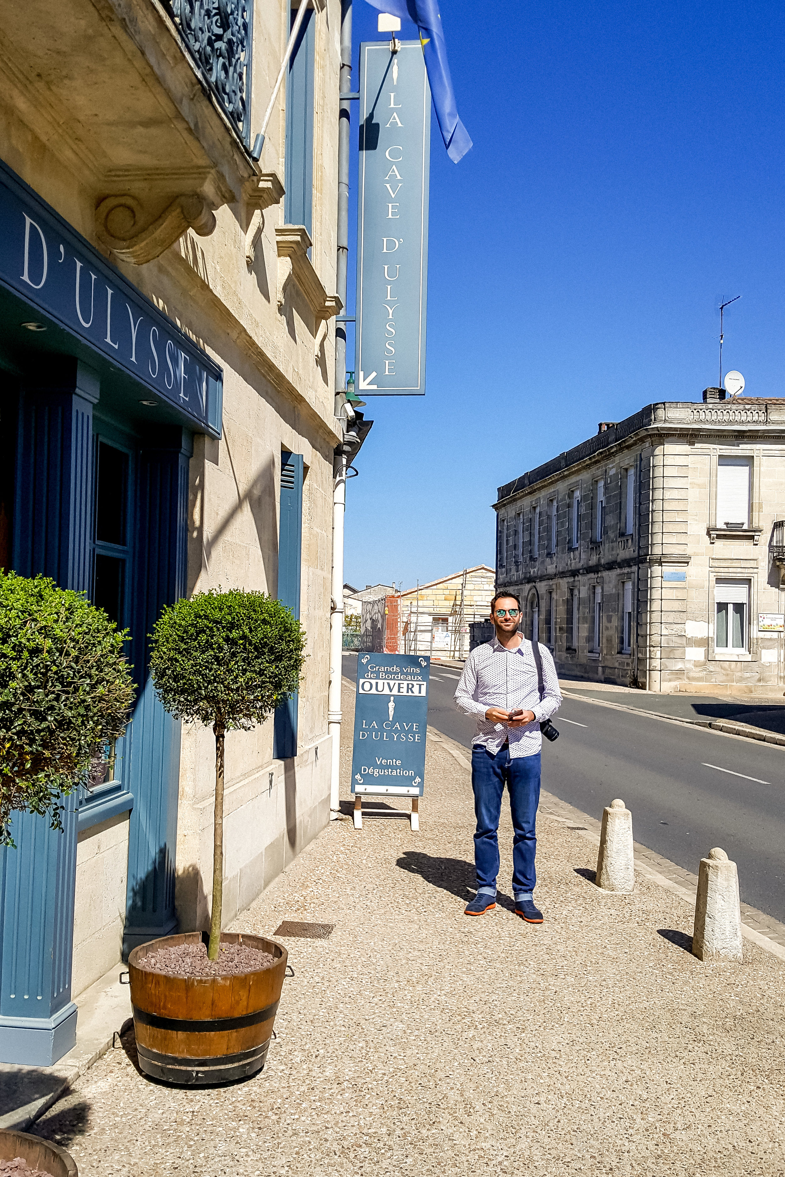 Cave d'Ulysse shop, Margaux