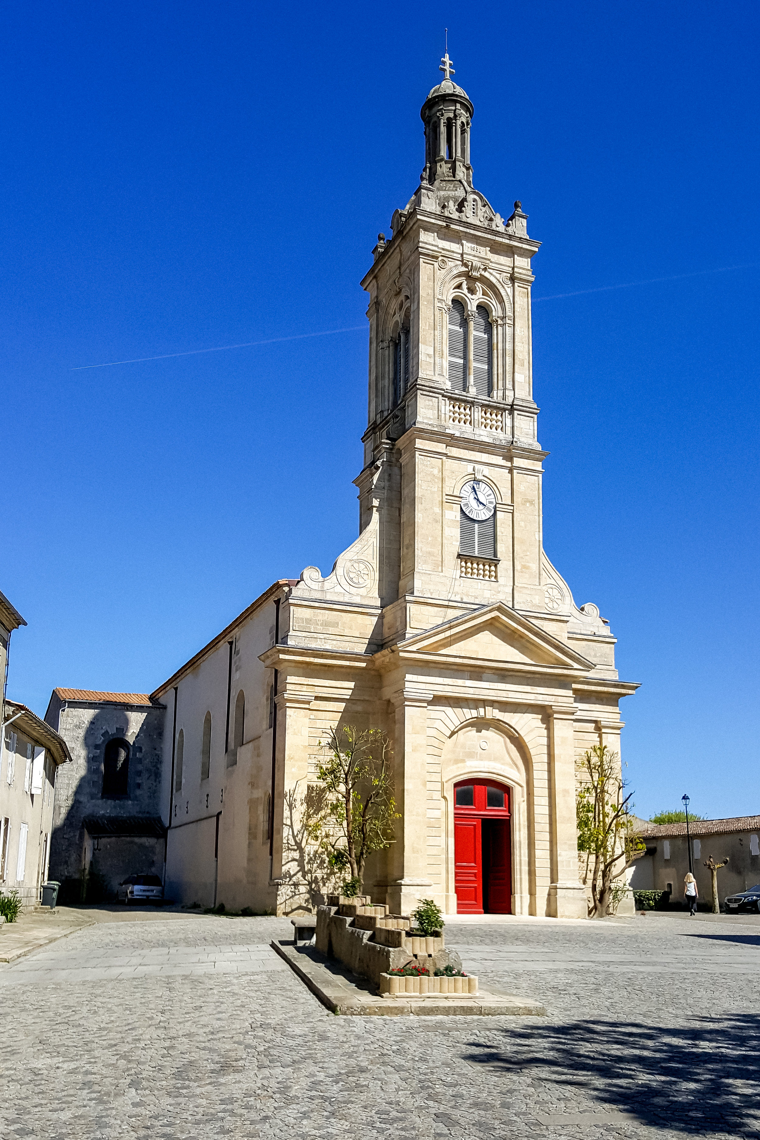Saint-Ettiene church in Saint-Estephe, Medoc