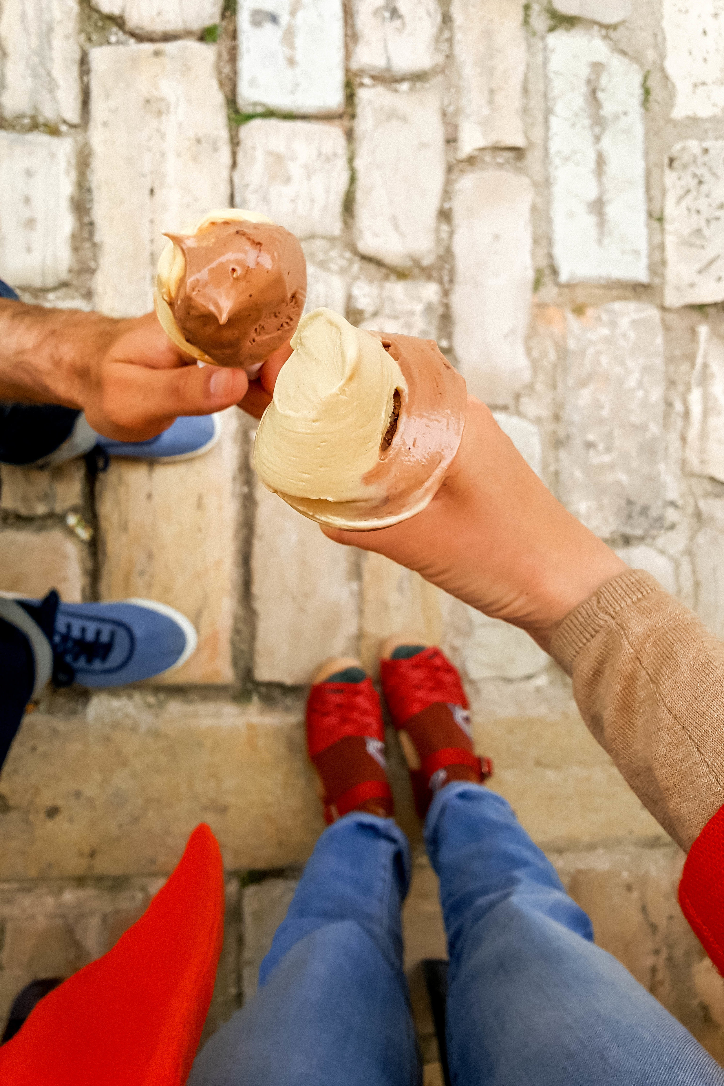Ice cream at Gelateria Italia, Rovinj