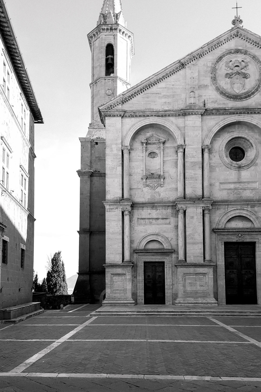 Piazza Pio II, Pienza, Tuscany