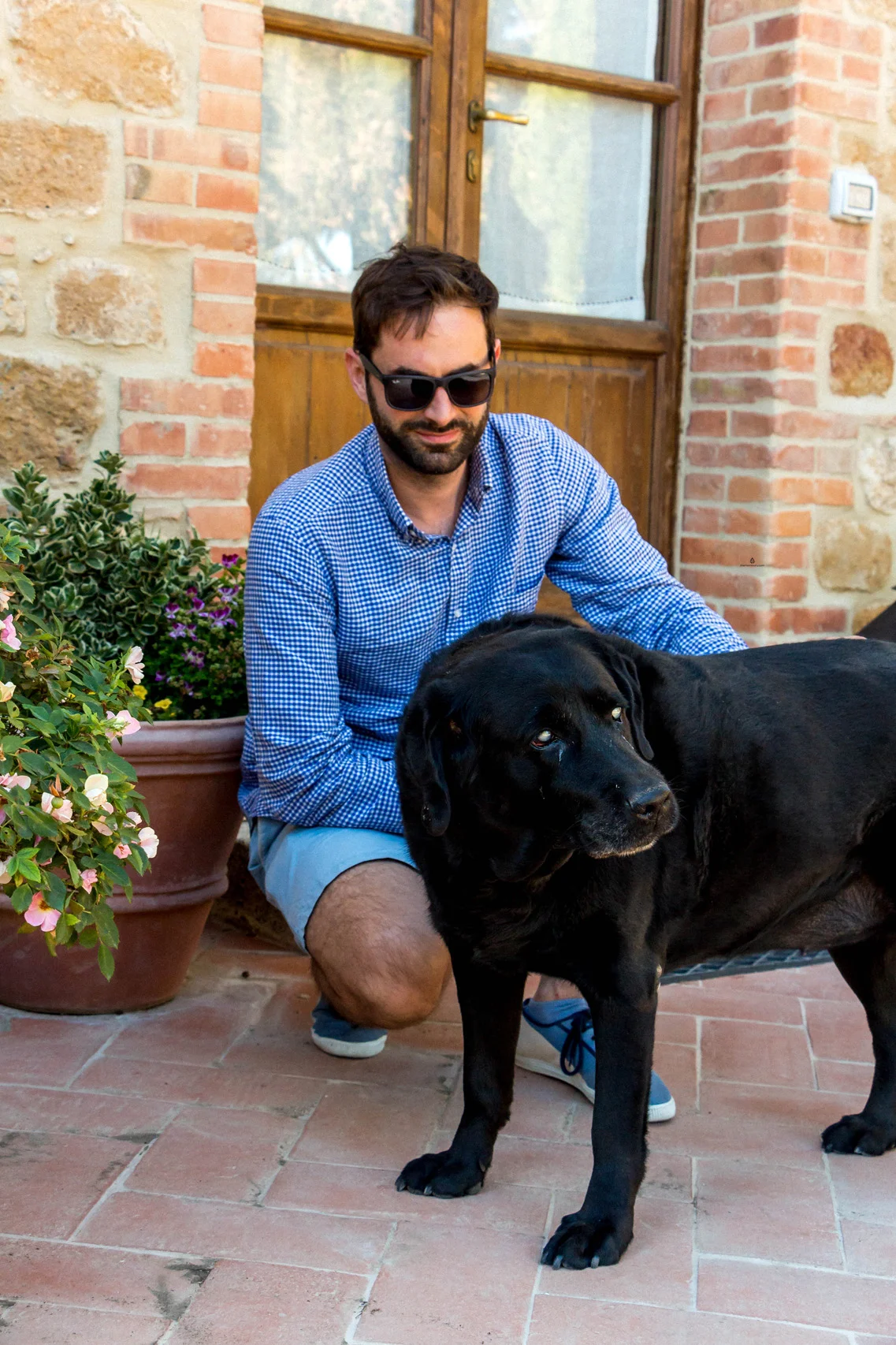At an agritourism in Pienza, Tuscany
