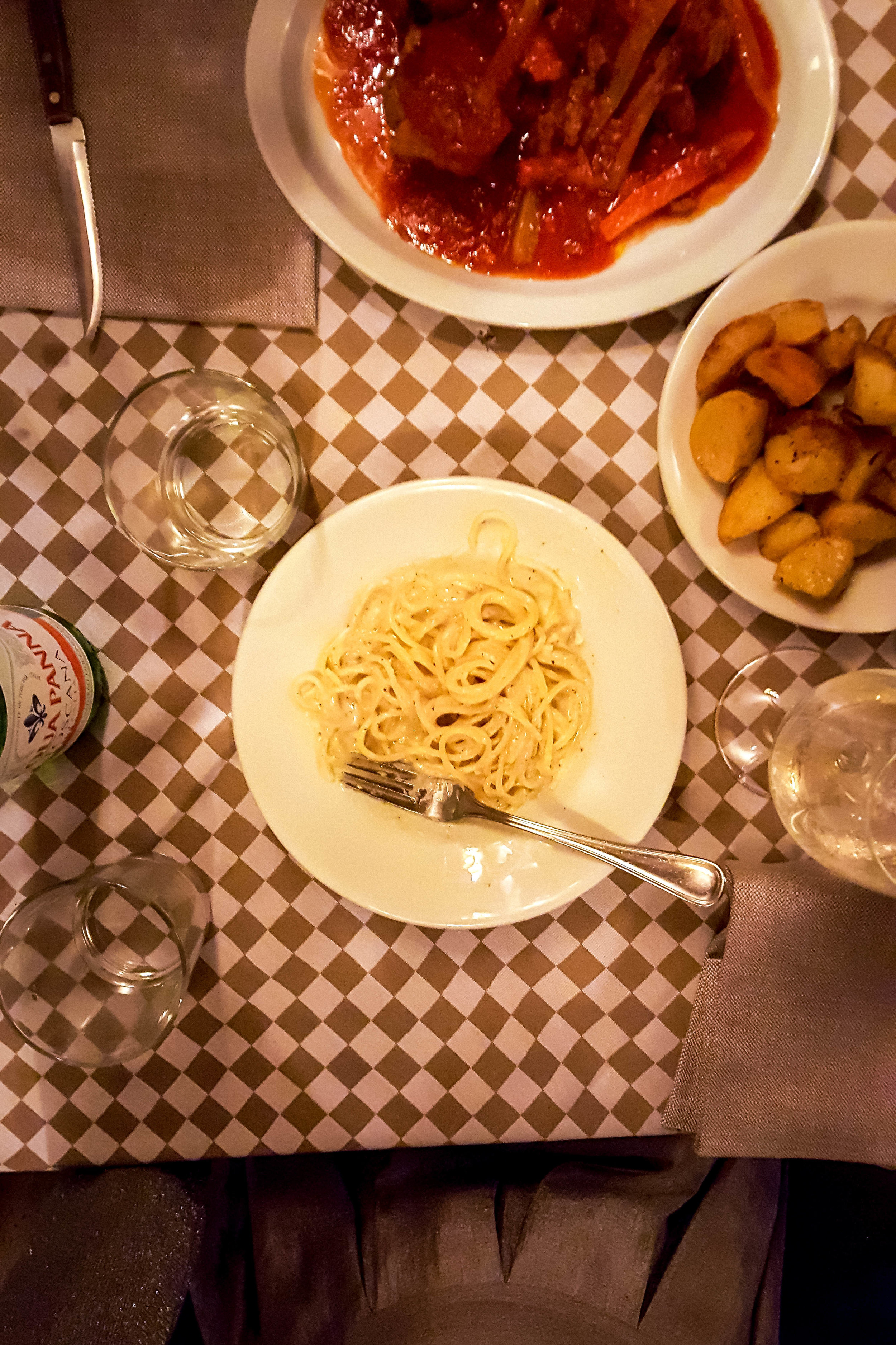 Dinner at Ristorante Matricianella, Rome