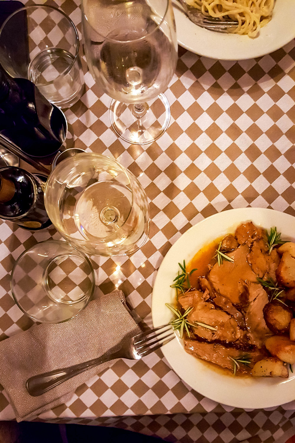 Dinner at Ristorante Matricianella, Roma