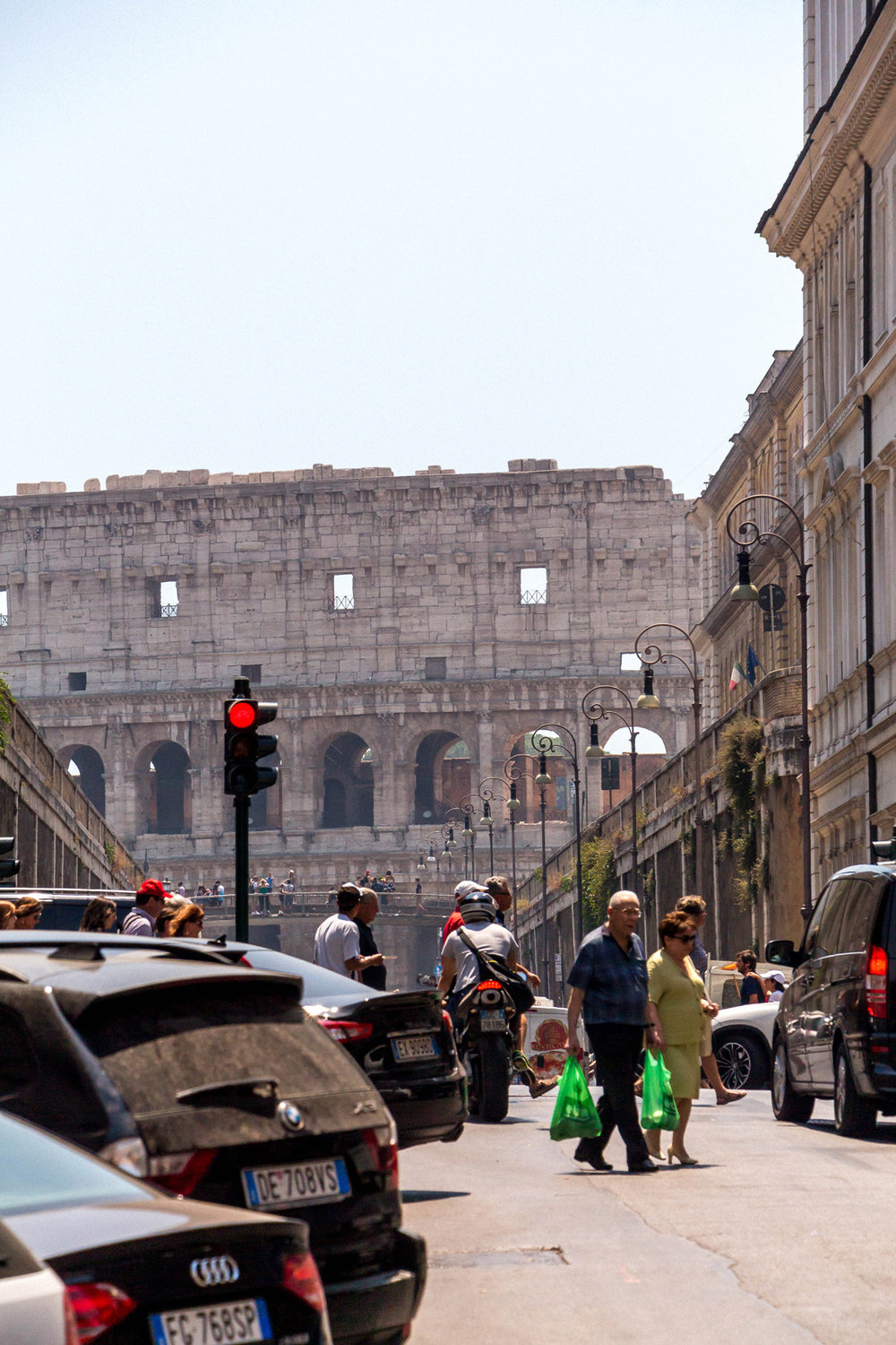 View of the Colosseum, Rome