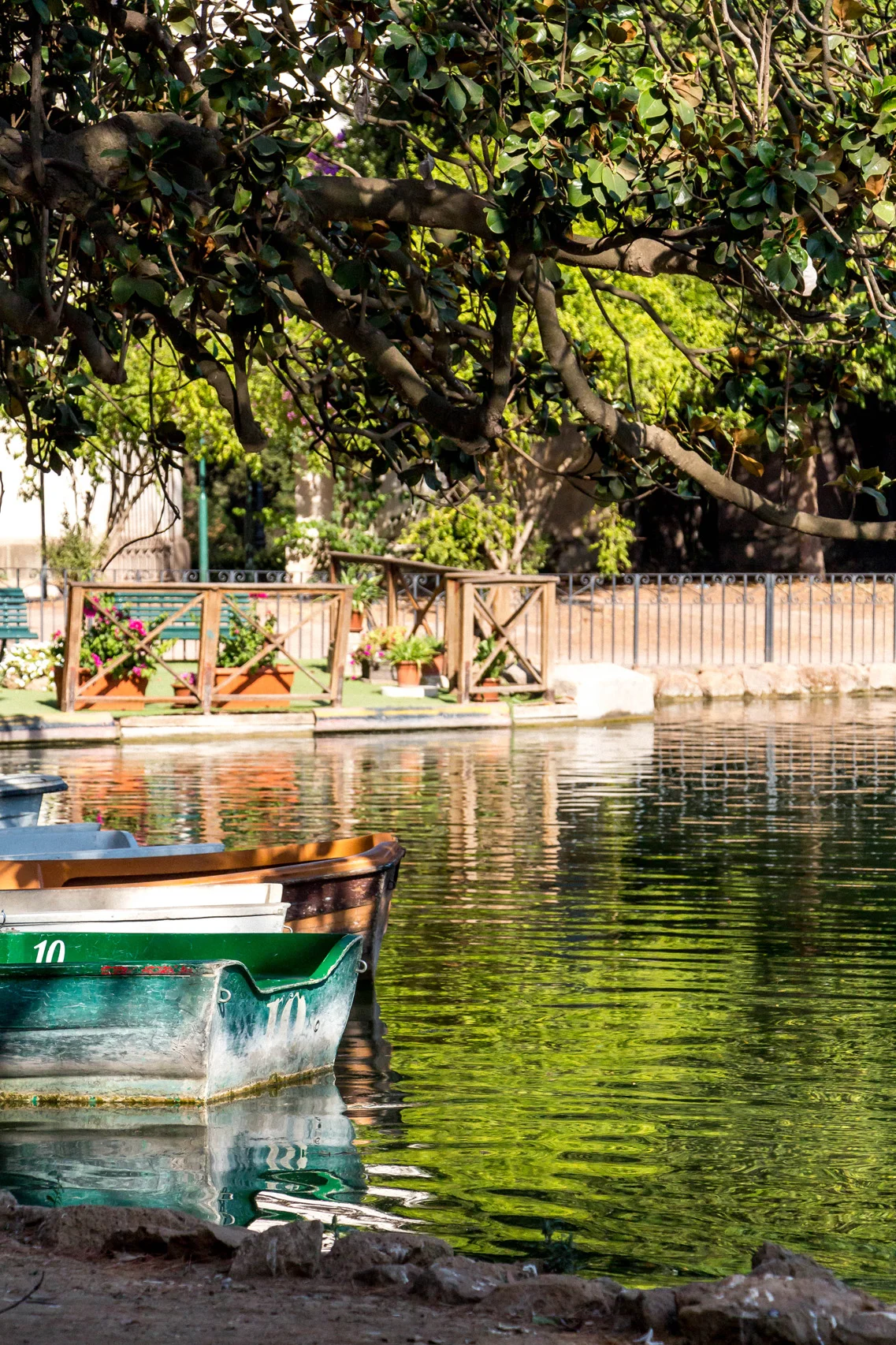 Pond at Villa Borghese Gardens, Rome