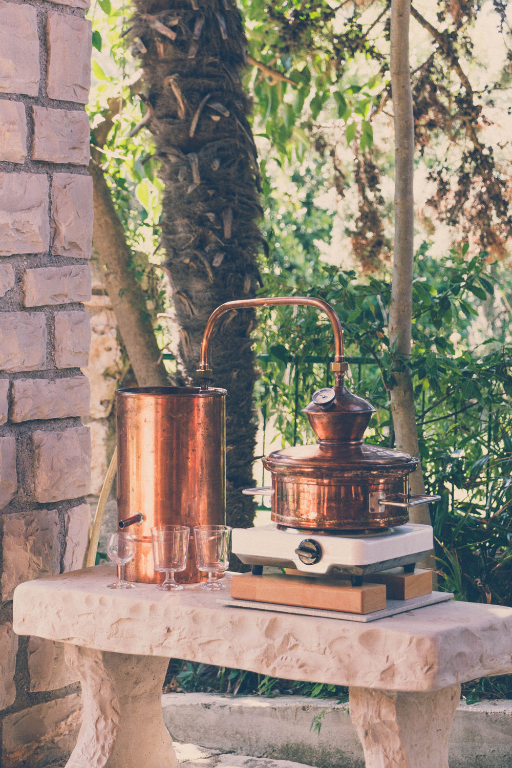 Our small pot still