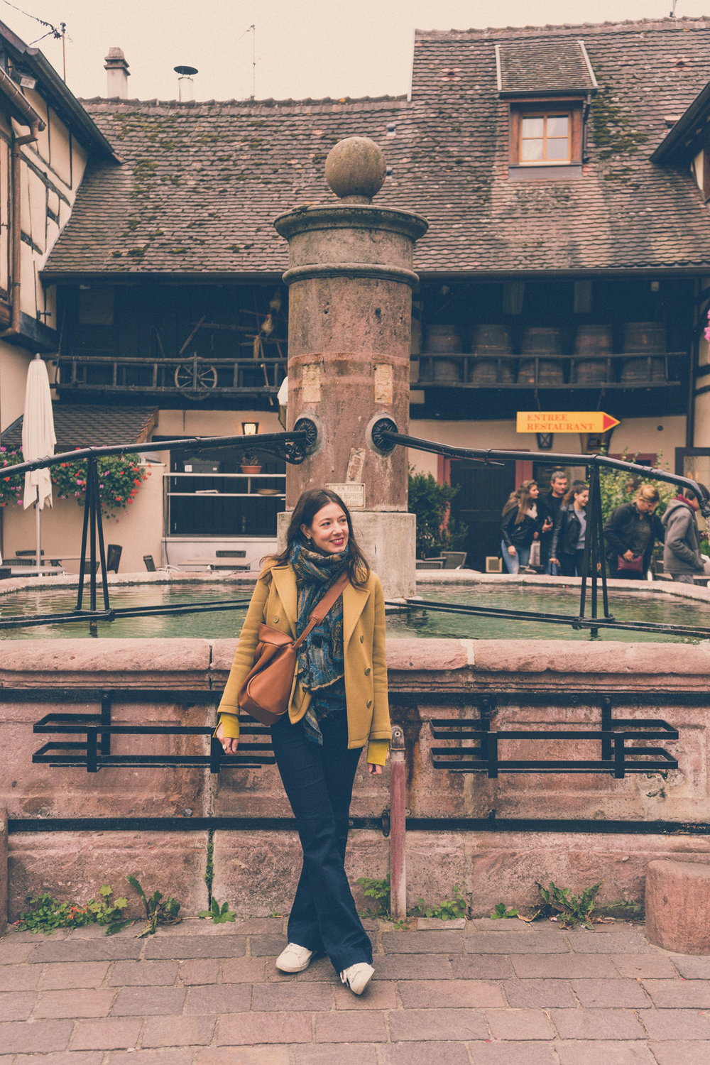 Visiting Eguisheim on Alsace wine route