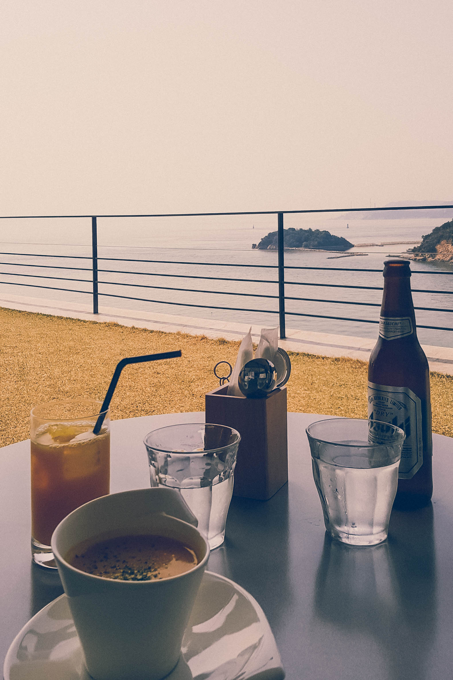 View from Benesse House Museum’s Cafe 