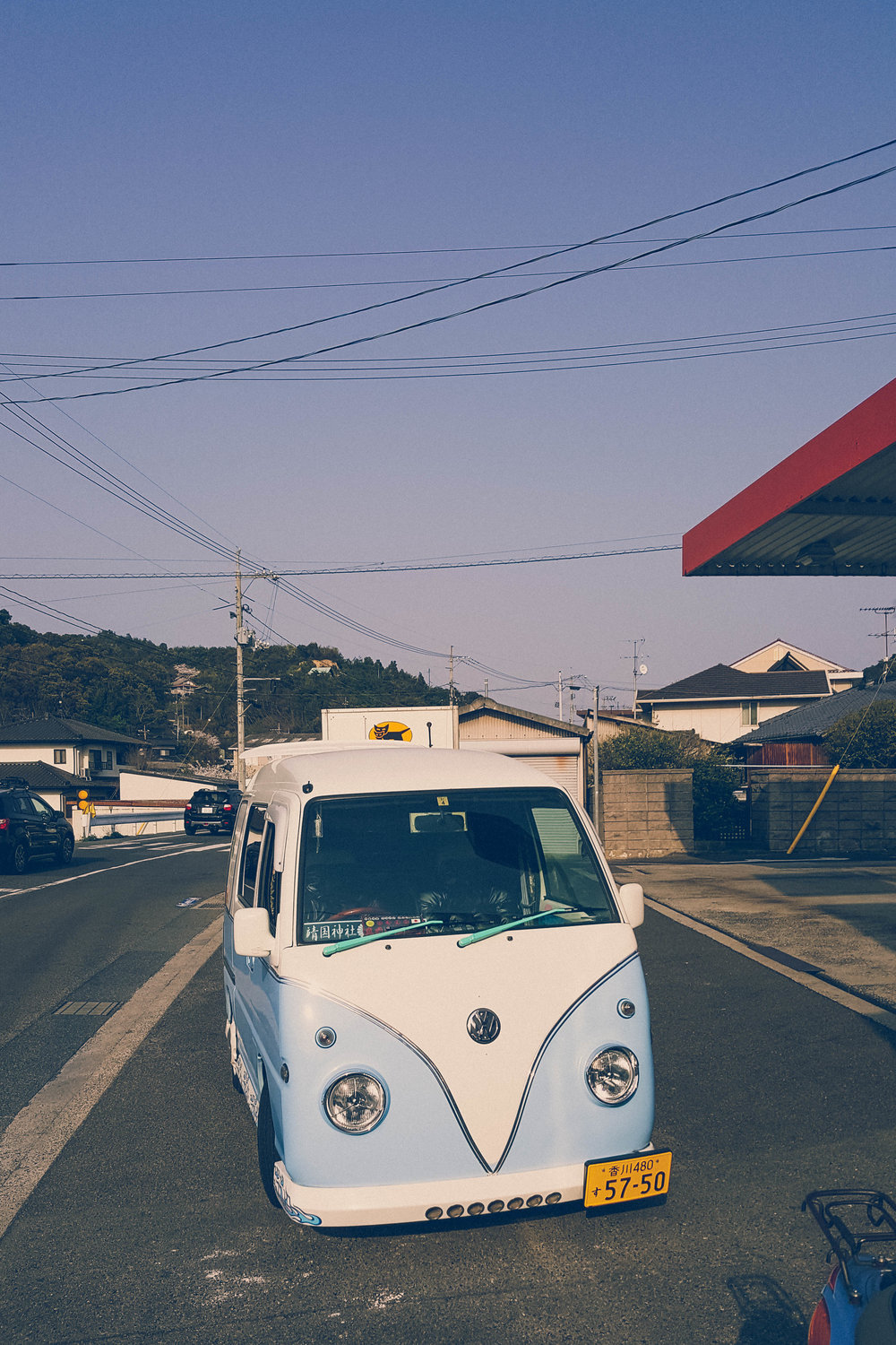 Cute car on Naoshima island