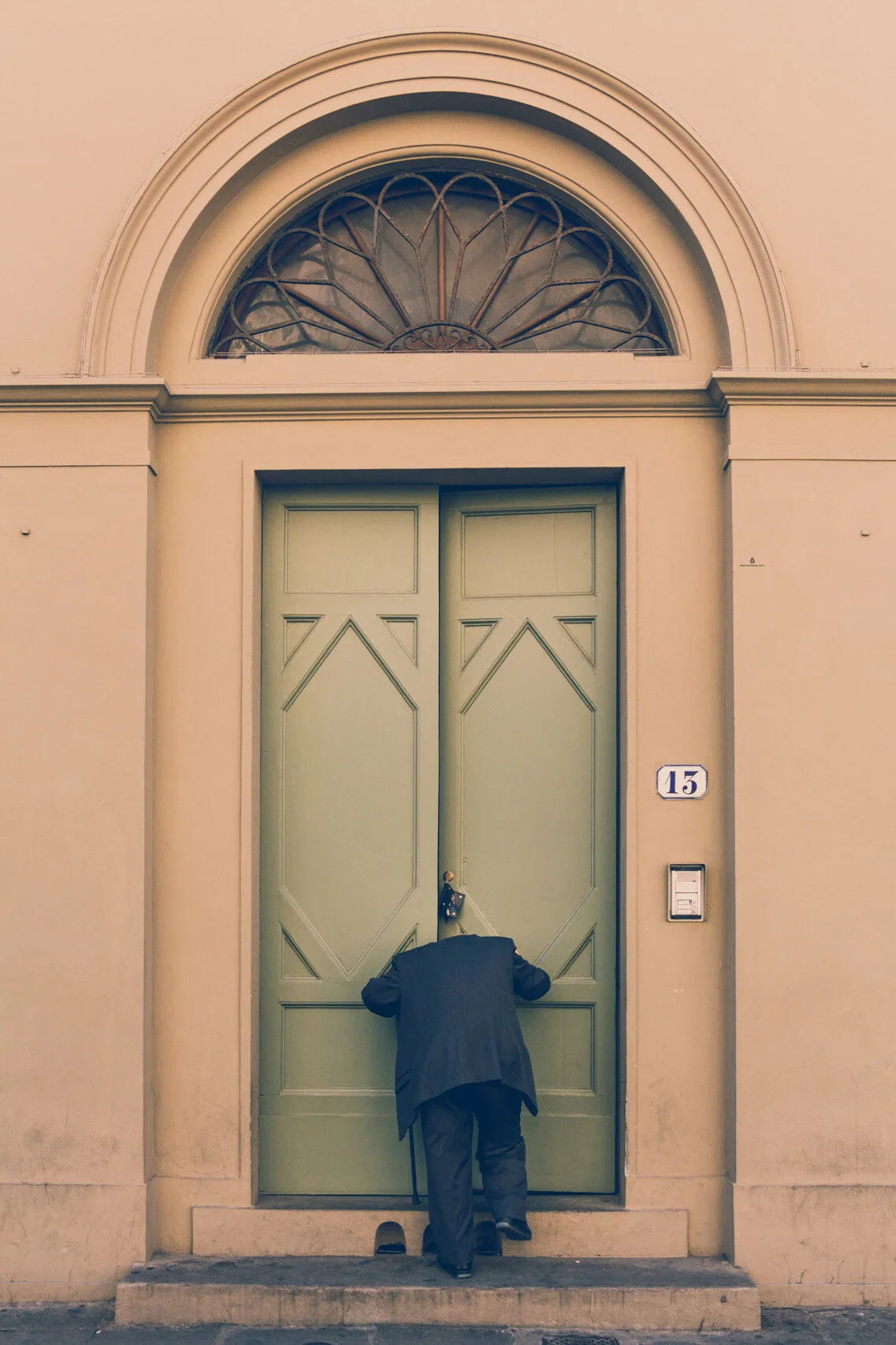 Old man in Florence