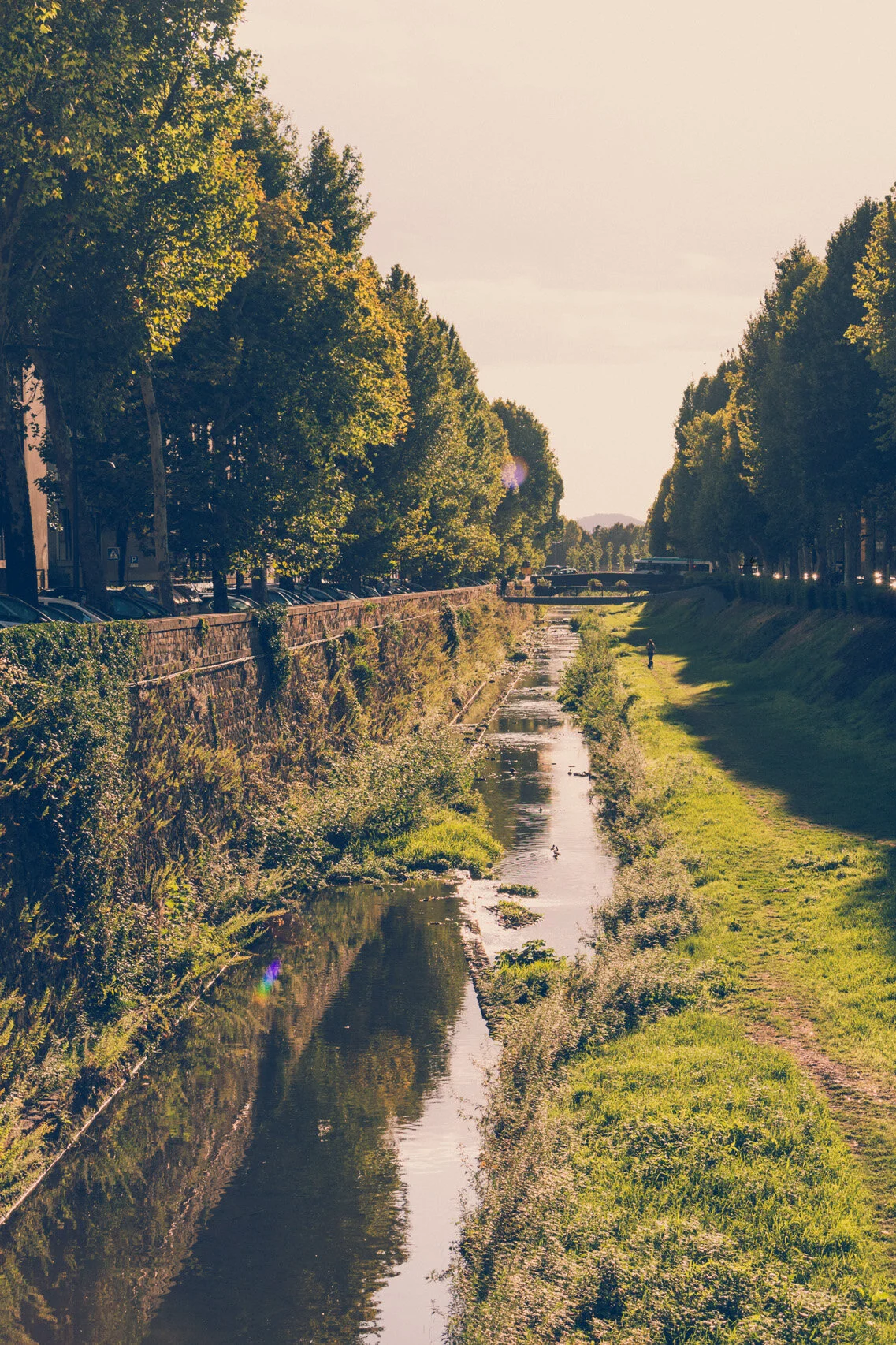 On the canal in Florence