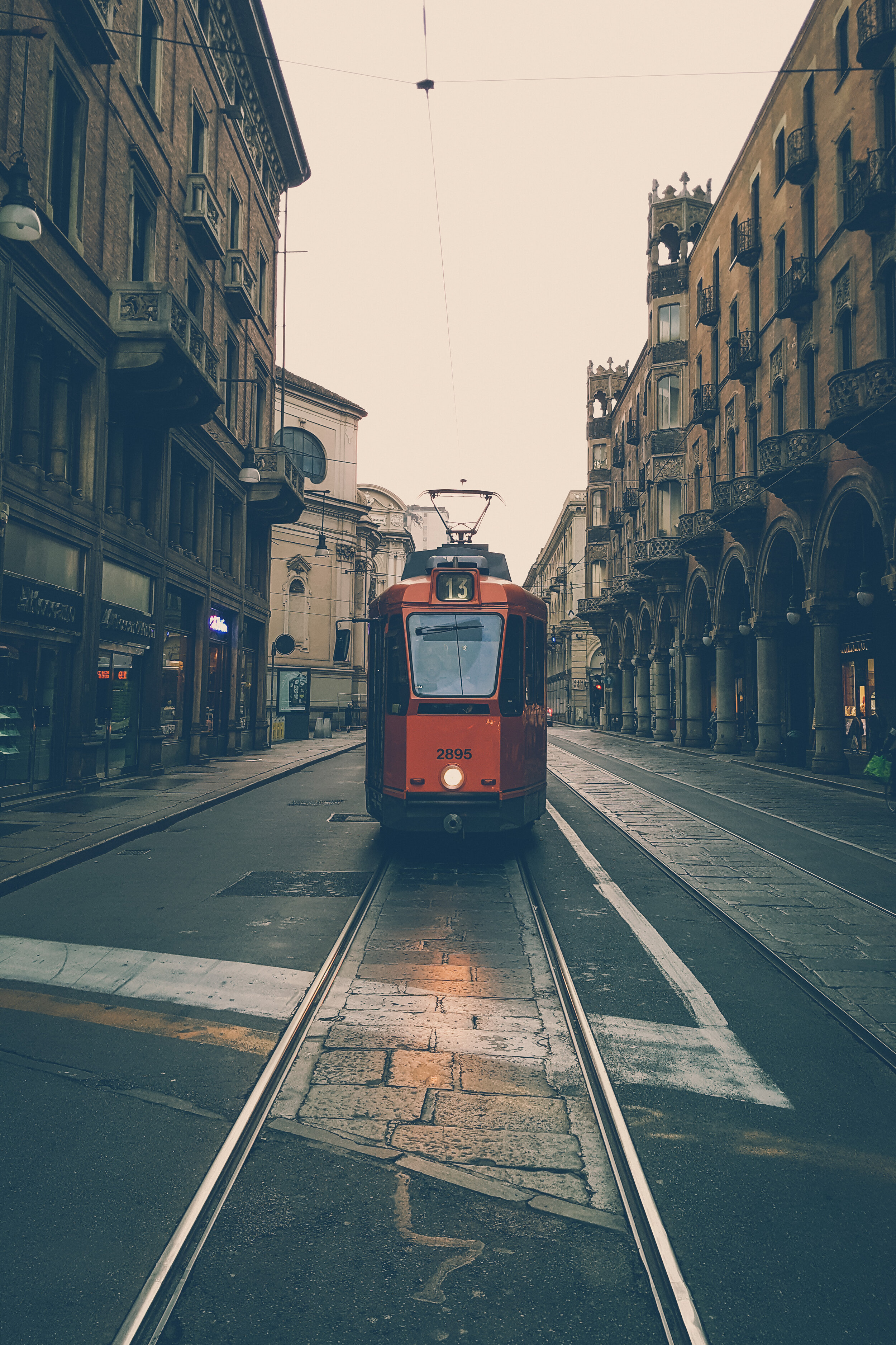 Vintage trams of Turin
