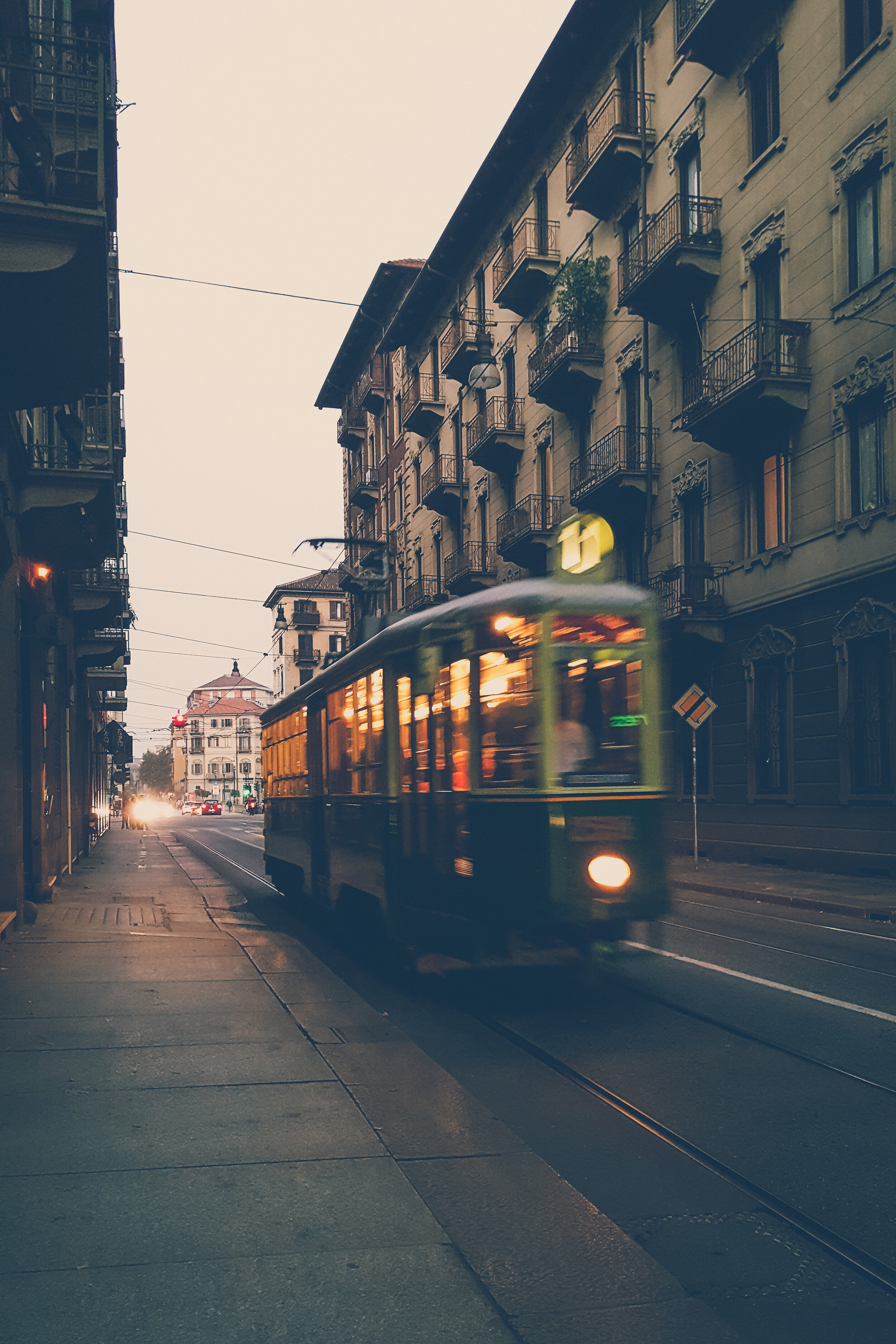 Vintage tram, Turin