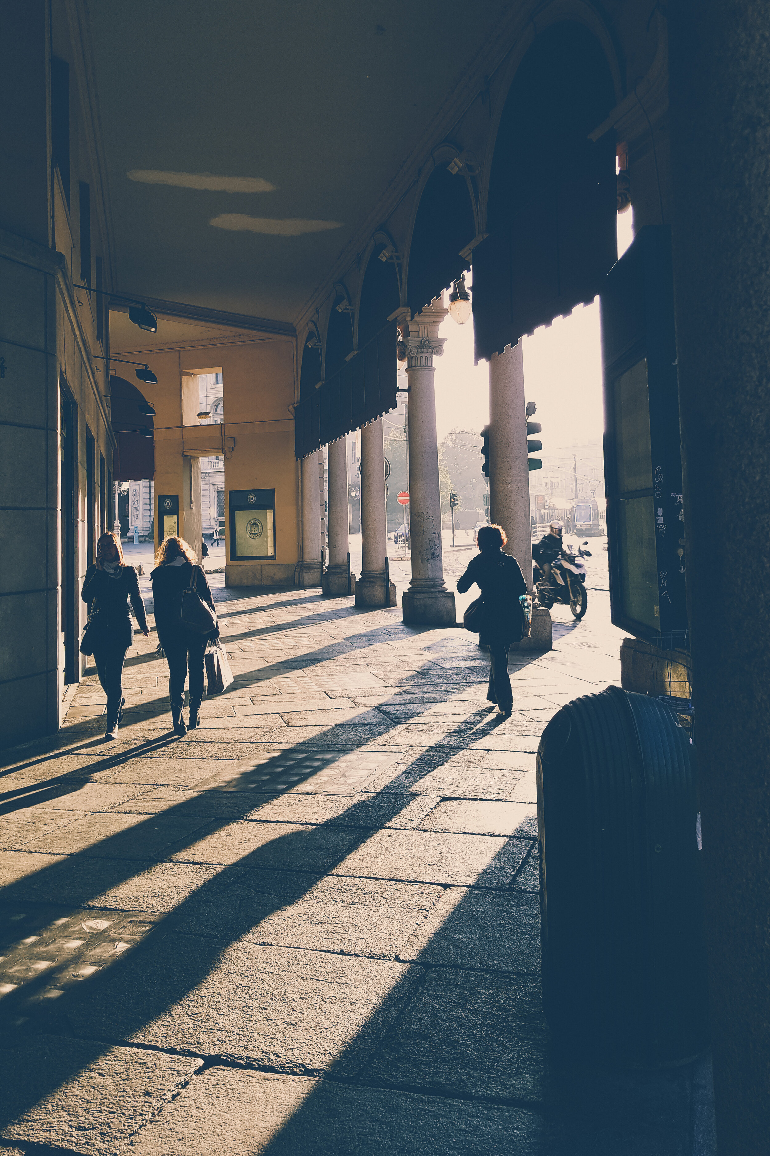 Morning walk, Turin