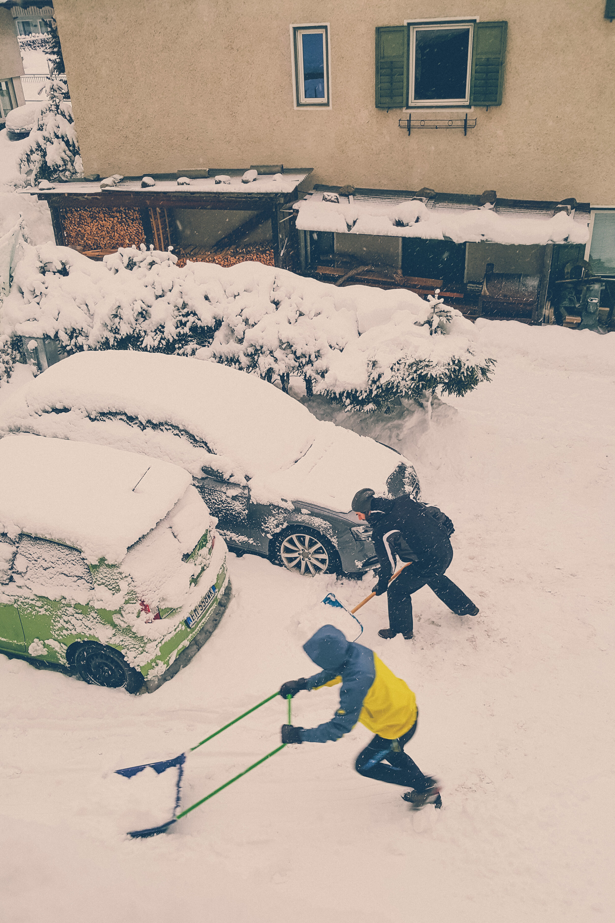 Snow fun in Ortisei