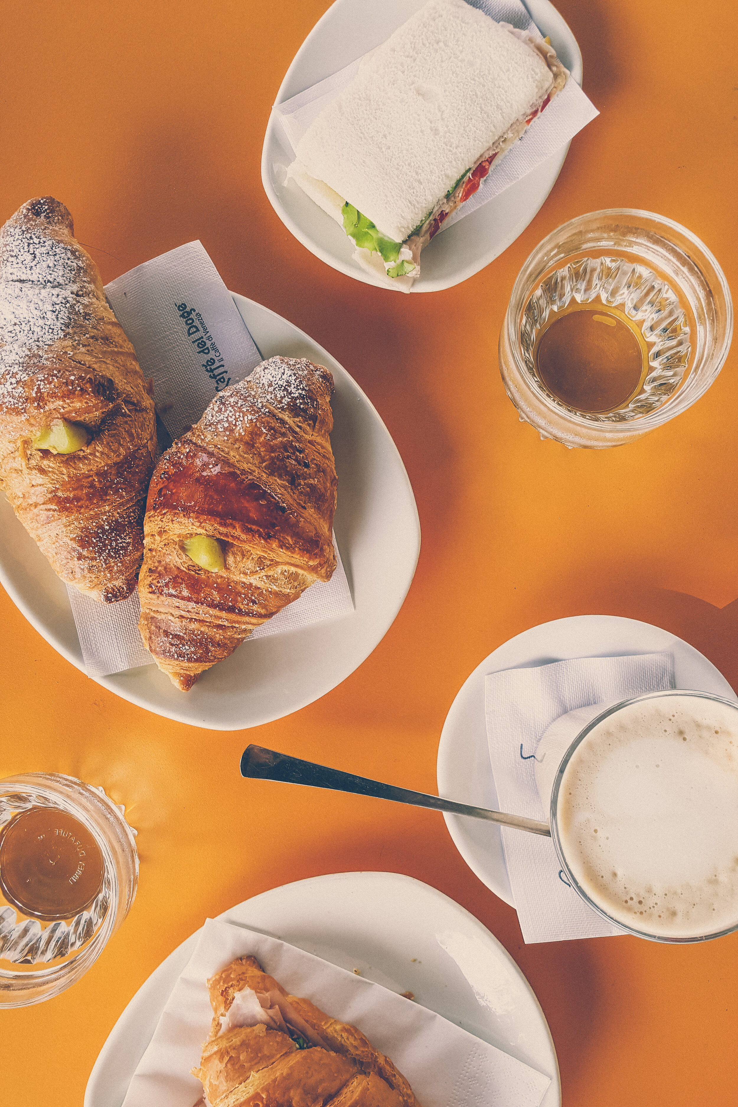 Breakfast spread at Le Sablon, Padova