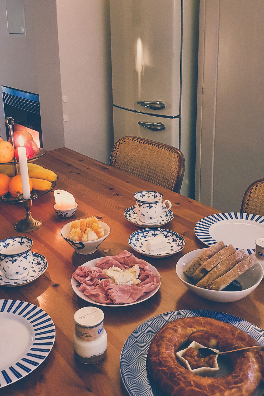 Breakfast at our place