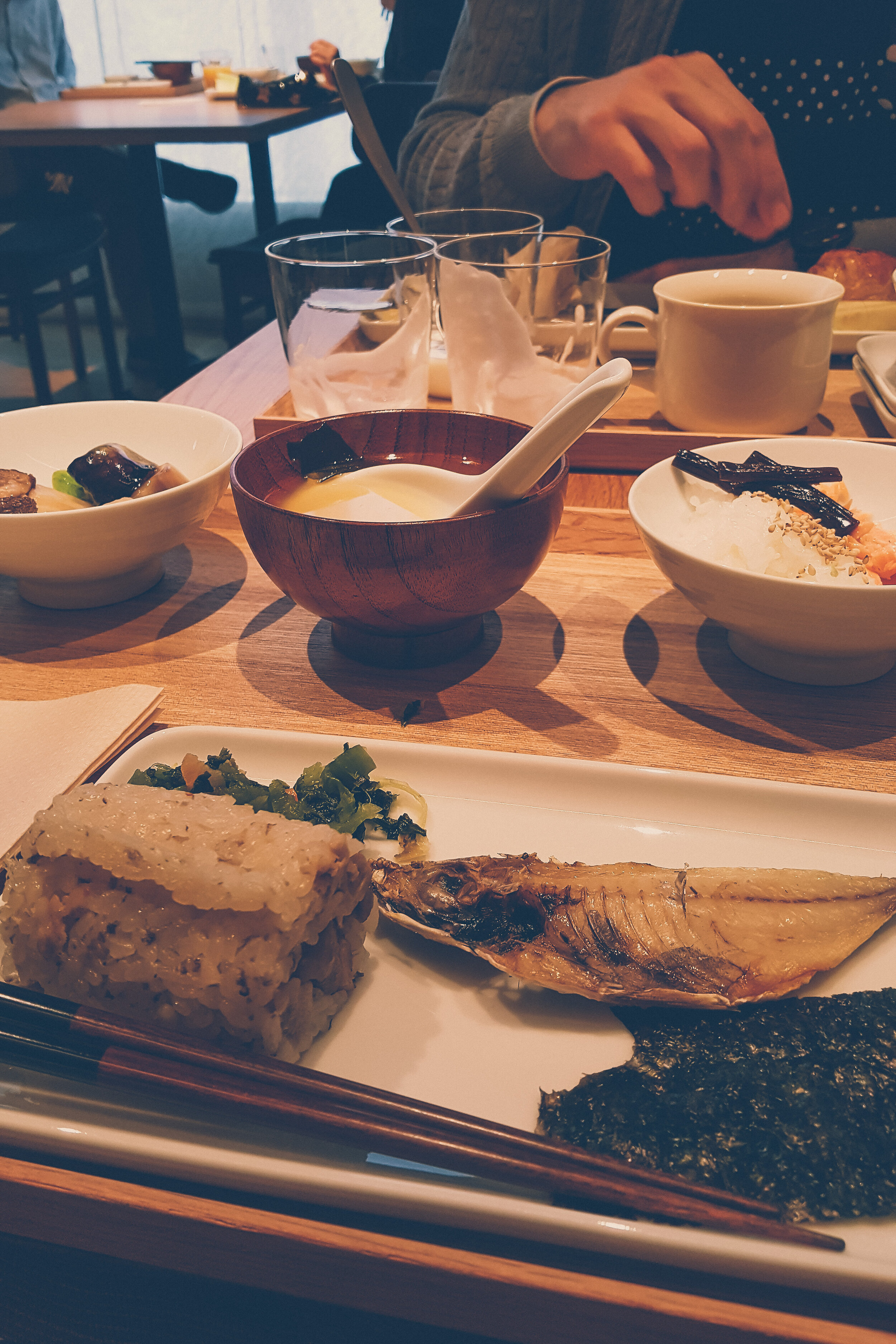 Tradicionalni japanski doručak, Muji Hotel