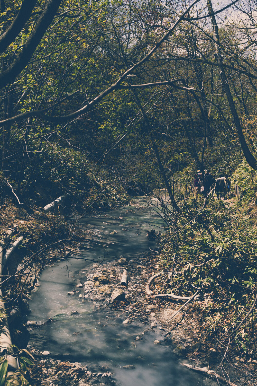 Oyunuma river, Noboribetsu Onsen