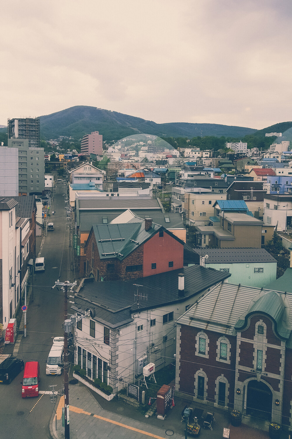 View of Otaru, Hokkaido