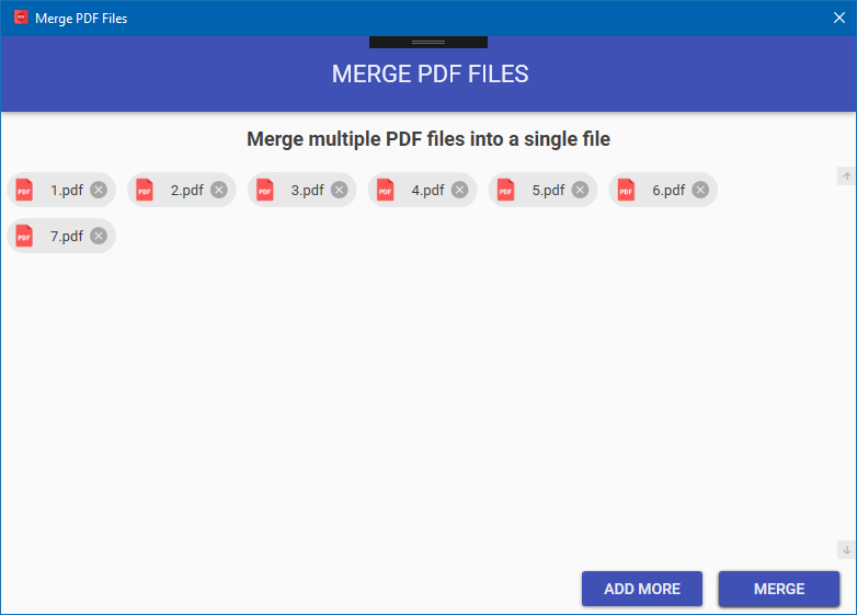 Merge and Combine PDF Files