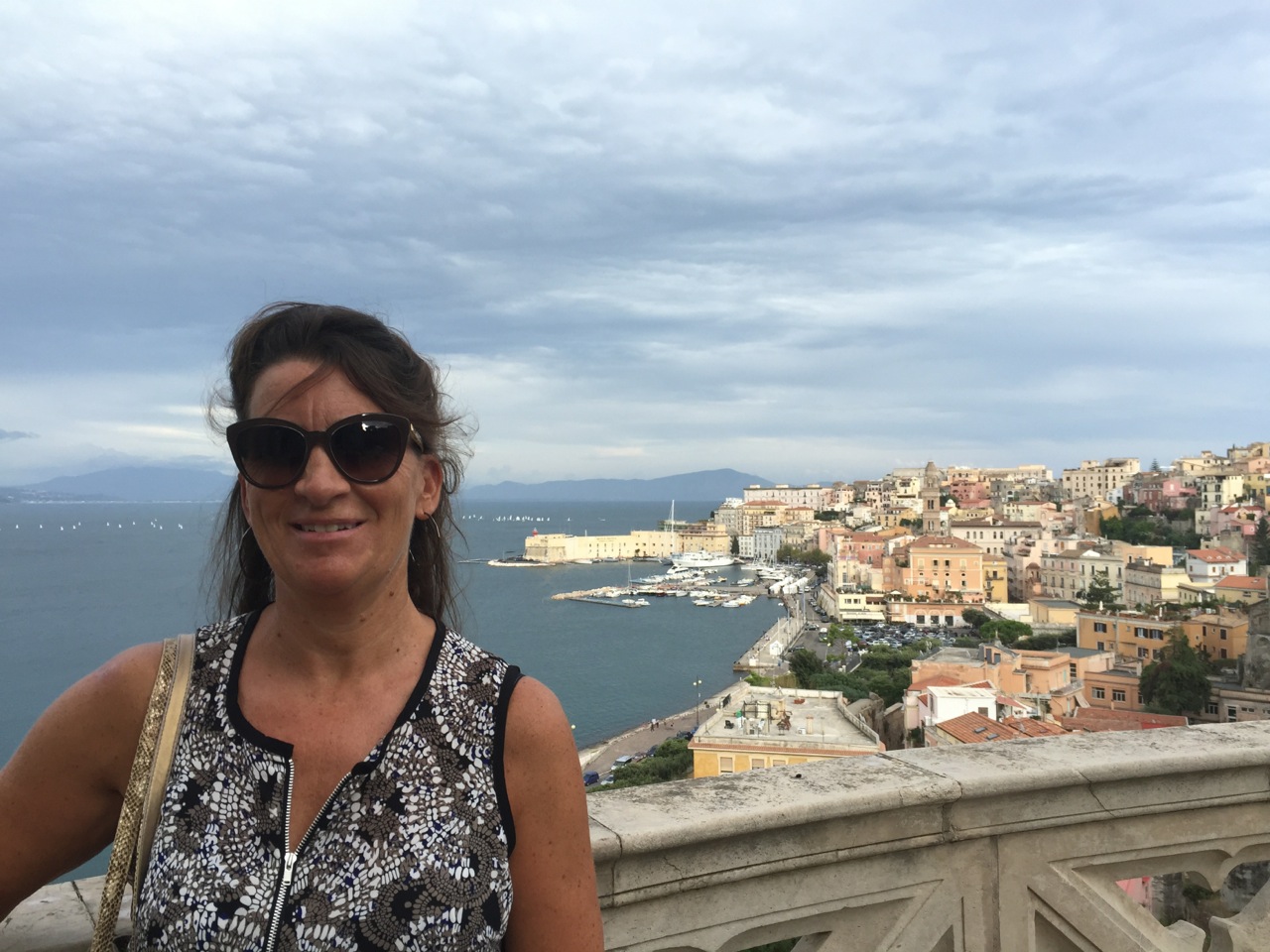 Me in front of the ocean in Gaeta, Italy. It is my home away from home.