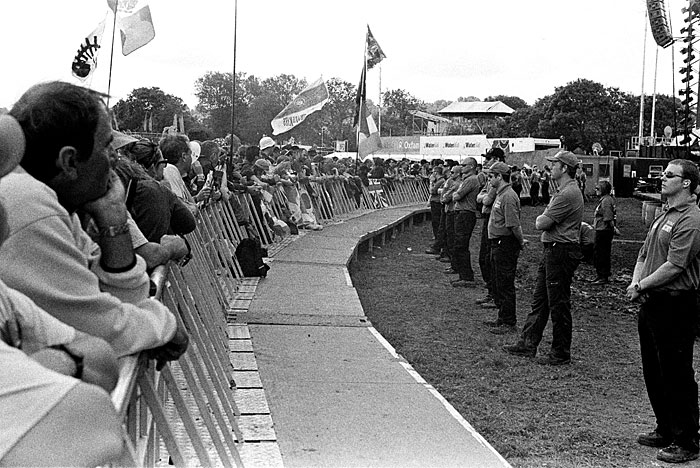 Security at the Main Stage. STUNICGLAST007