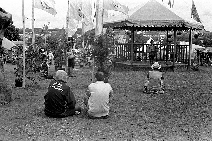 The bandstand. STUNICGLAST009