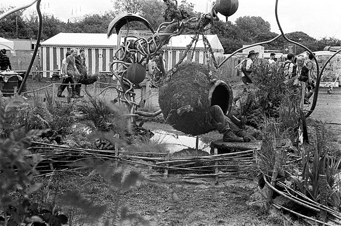 A couple relaxing in the pod seats. STUNICGLAST010