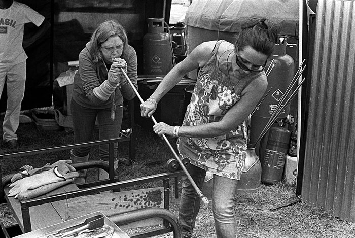 Glass blowing STUNICGLAST015